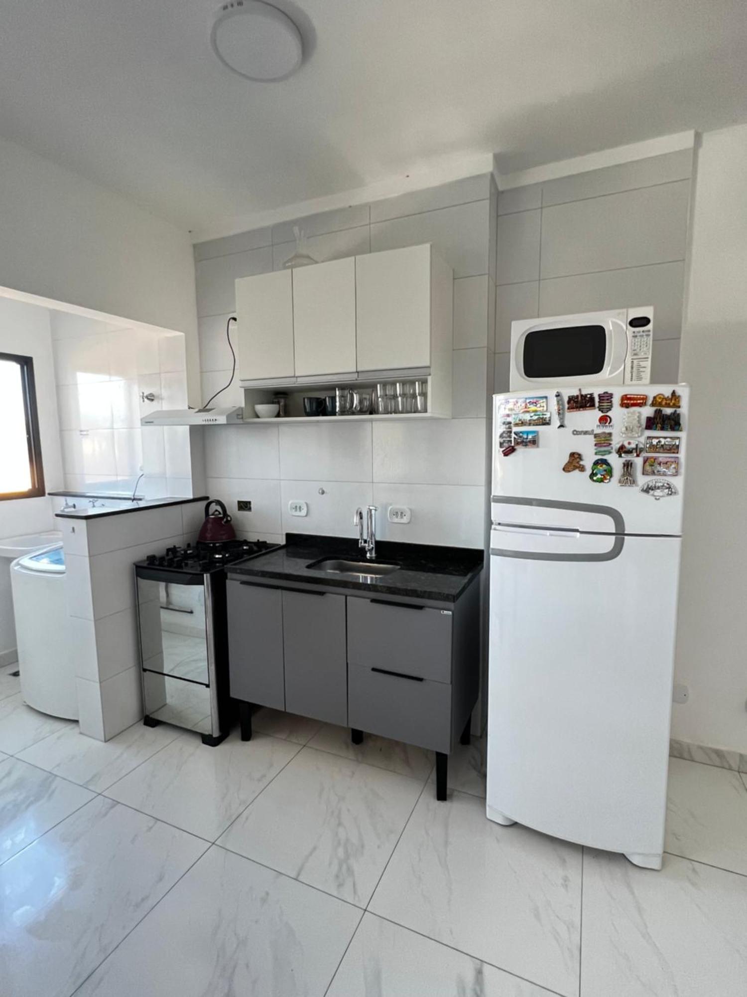 Apartamento Elegante, Ar-Condicionado, Wi-Fi, Piscina No Terraco Do Predio E Varanda Exclusiva Ubatuba Exterior foto