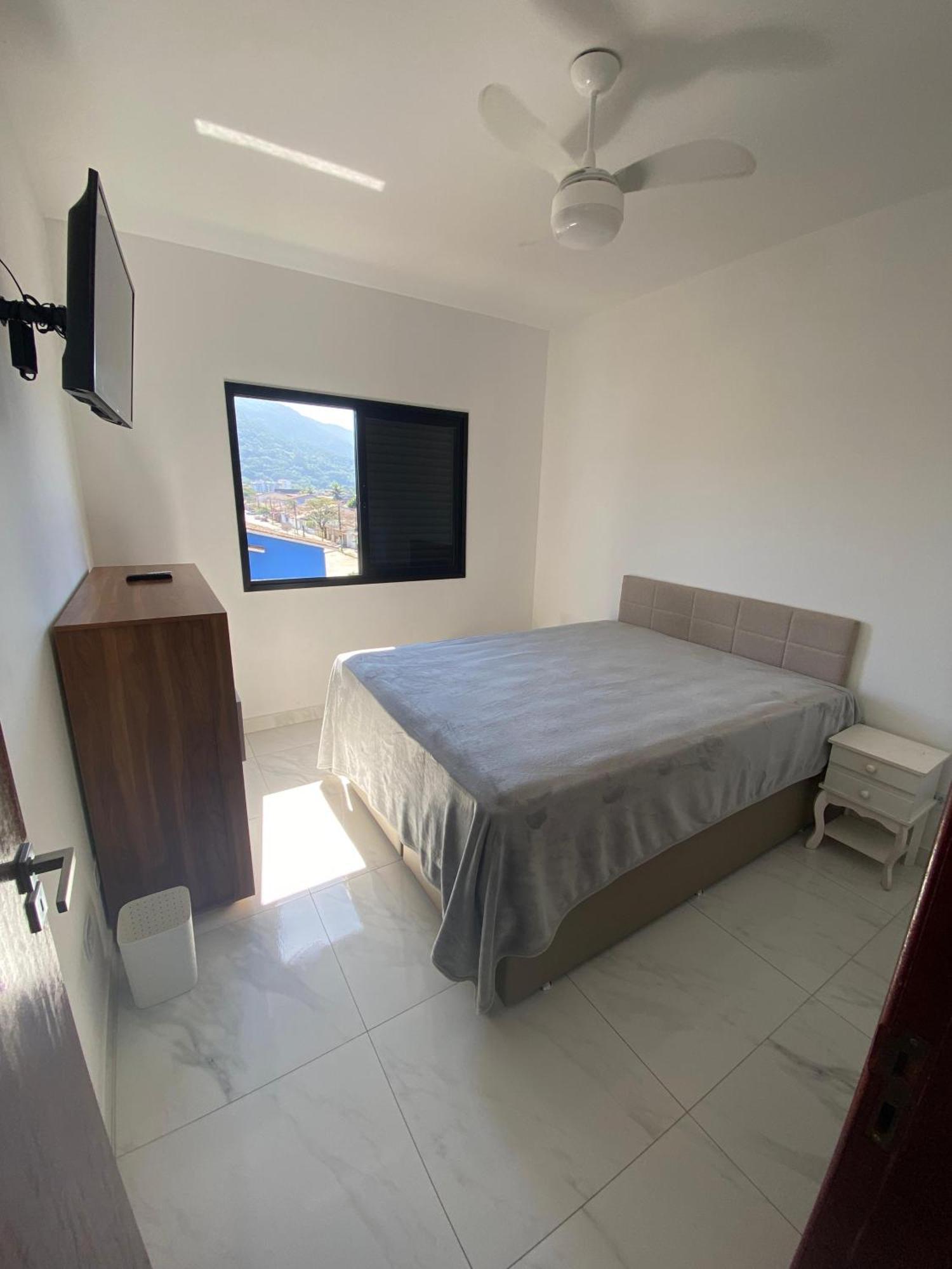 Apartamento Elegante, Ar-Condicionado, Wi-Fi, Piscina No Terraco Do Predio E Varanda Exclusiva Ubatuba Exterior foto